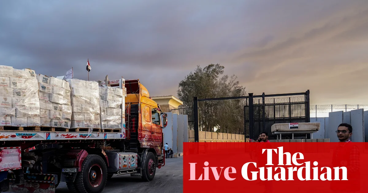 Gaza Ceasefire Update: Aid Flows Increase as Hamas Agrees to Release Israeli Hostages Monday Morning