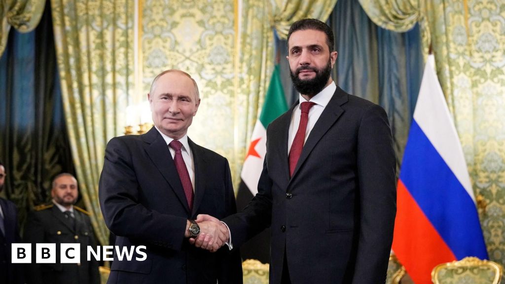 Sharaa Meets Putin in Moscow: First Contact Since Assad’s Fall