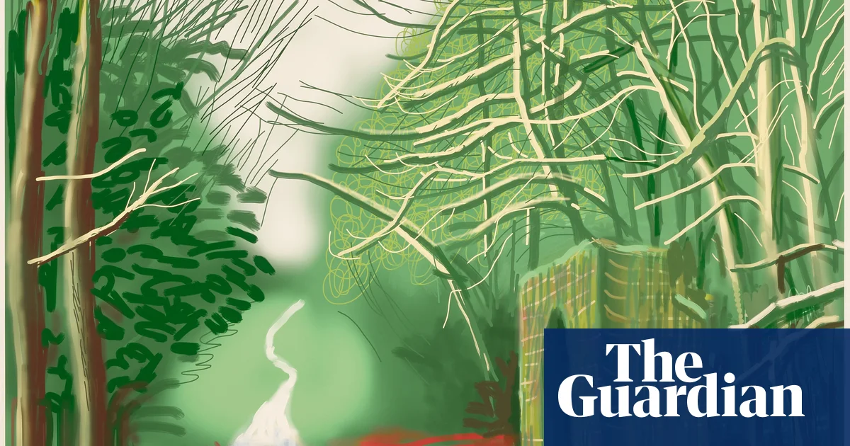 David Hockney’s iPad sketches of Yorkshire Wolds set for auction—art on the rise, tradition meets tech