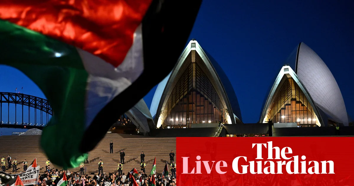 Australia Politics: Judges to decide on Opera House Palestine protest; rich claim big tax break | Australia News