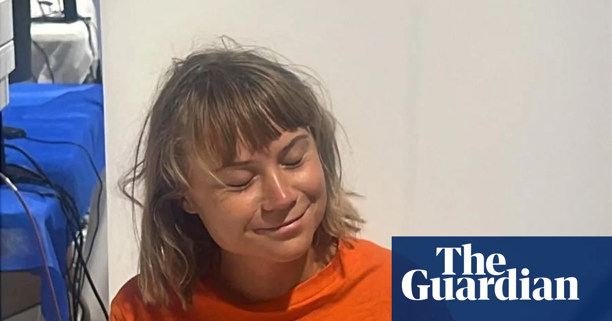 Greta Thunberg alleges she’s held in Israeli detention with bedbugs amid Gaza flotilla clash