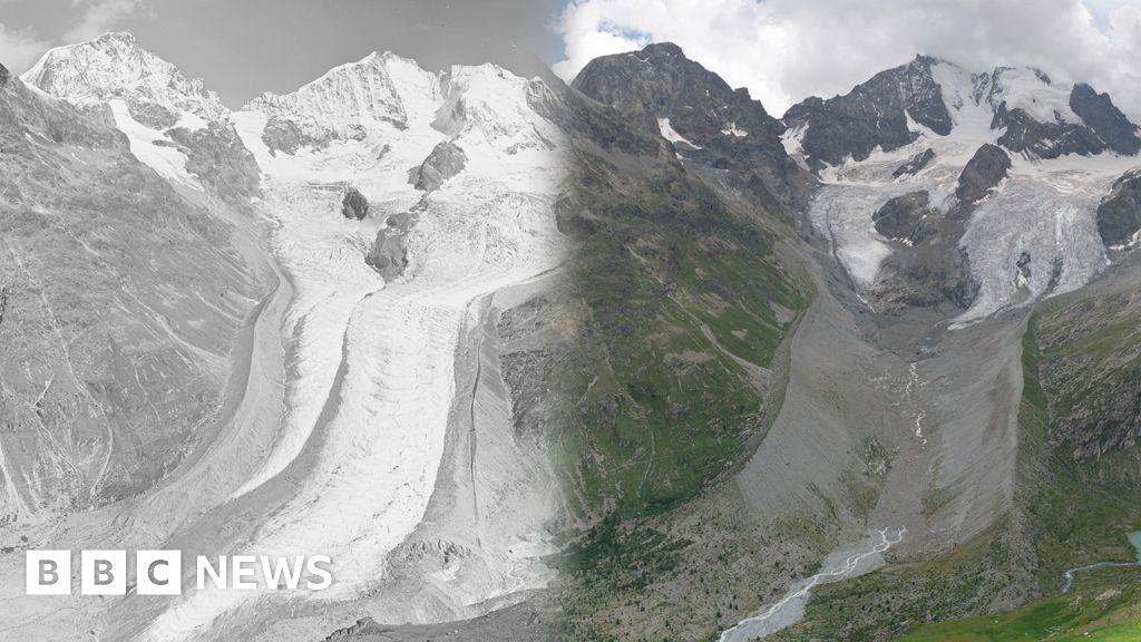 Before and after photos reveal glaciers' rapid disappearance—our climate crisis in focus