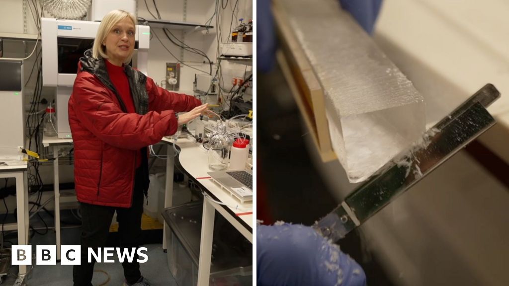 Exploring the lab where scientists unlock Earth's ancient ice secrets