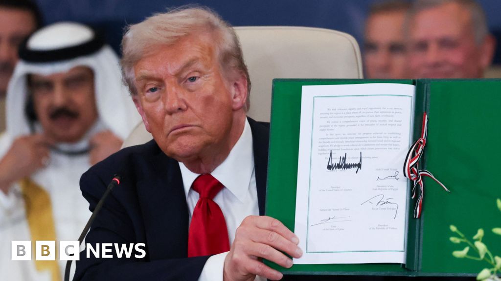 Trump kicks off first phase of Egypt deal, signaling bold new move