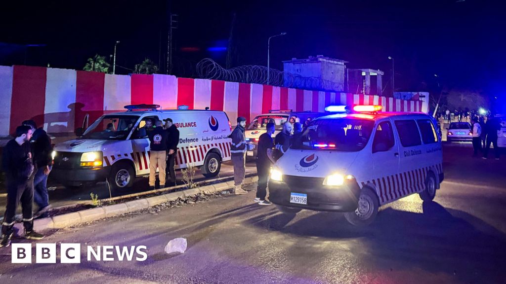 Lebanon blames Israel for deadly attack near Palestinian refugee camp, 13 dead