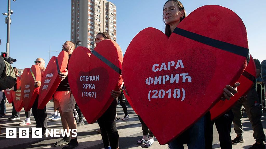 A Year On, Serbia Still Reeling from Train Station Tragedy