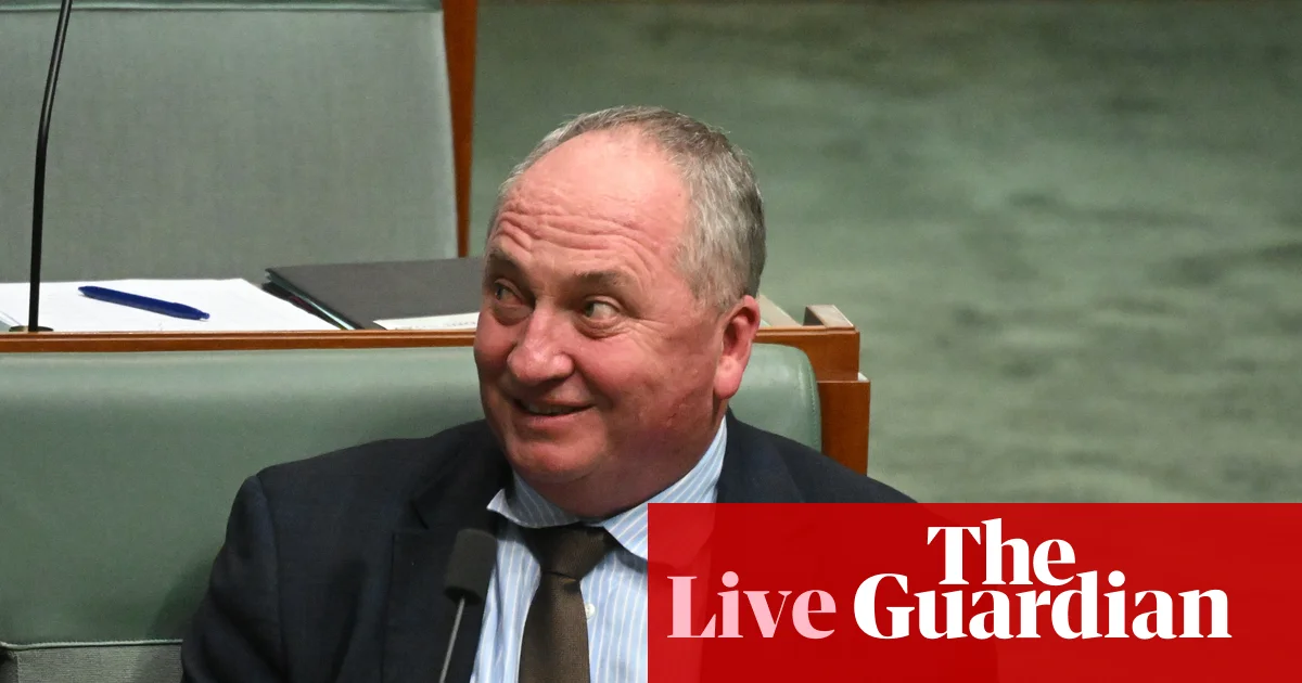 Australia Politics Live: Barnaby Joyce’s Potential Move to One Nation Sparks Buzz; AI 'Nudify' Service Hinders Aussies
