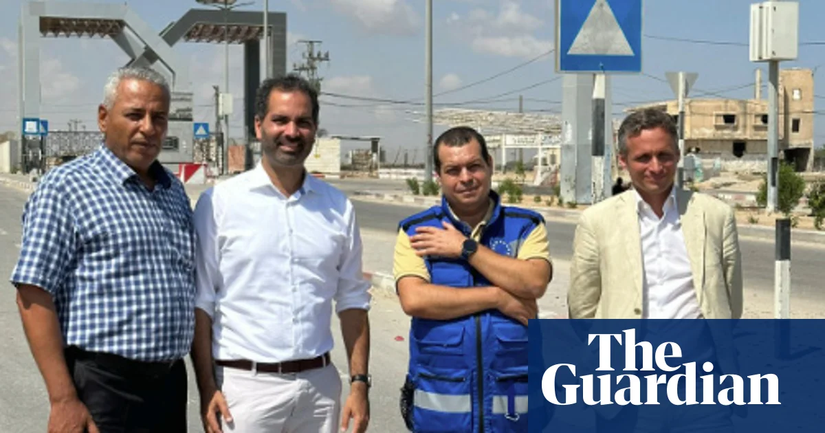 Palestinian man ousted from Gaza border aid role to challenge EU decision