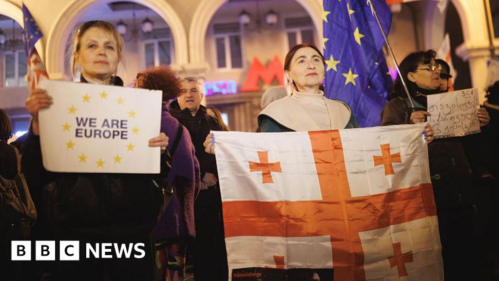Georgia's Pro-EU Youth Push Back a Year After Halted Accession