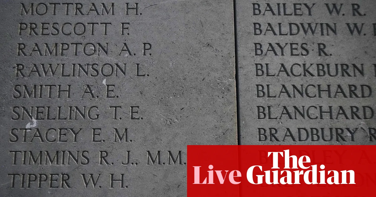 Europe Observes Armistice Day Amid Rising Tensions as Russia Bombs Ukraine Overnight — Live Updates