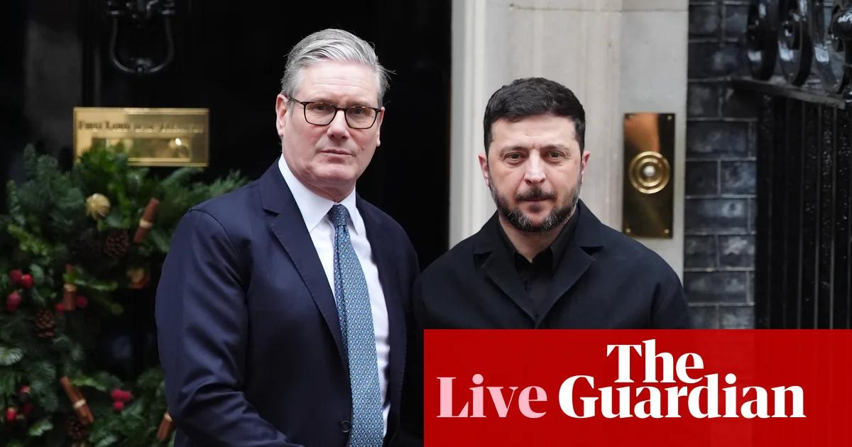 Ukraine War Update: Zelenskyy Meets Leaders in London to Push for Peace Talks