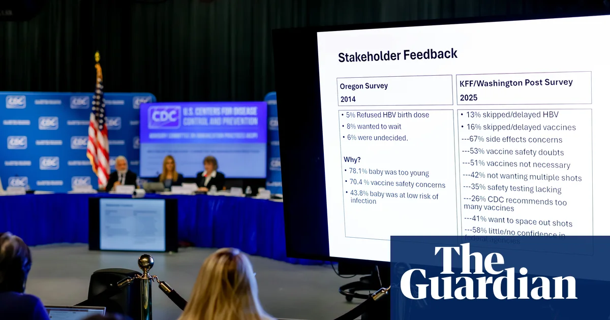 CDC advisers stall on banning infant hepatitis B shots in heated debate—Trump era clash