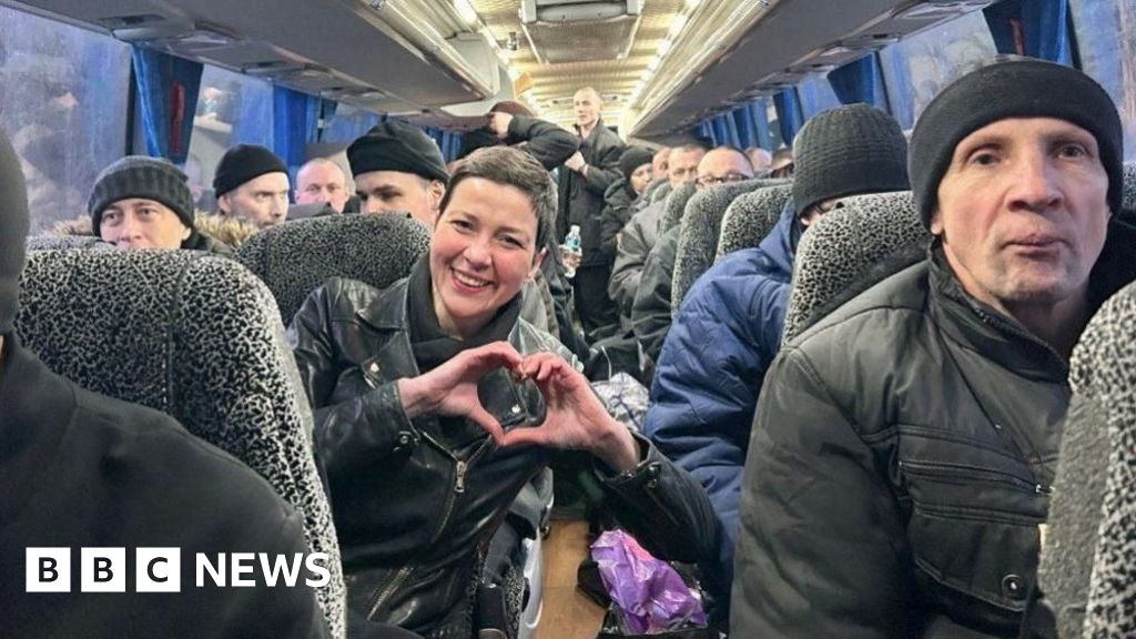Belarusian prisoners celebrate freedom as US sanctions are lifted