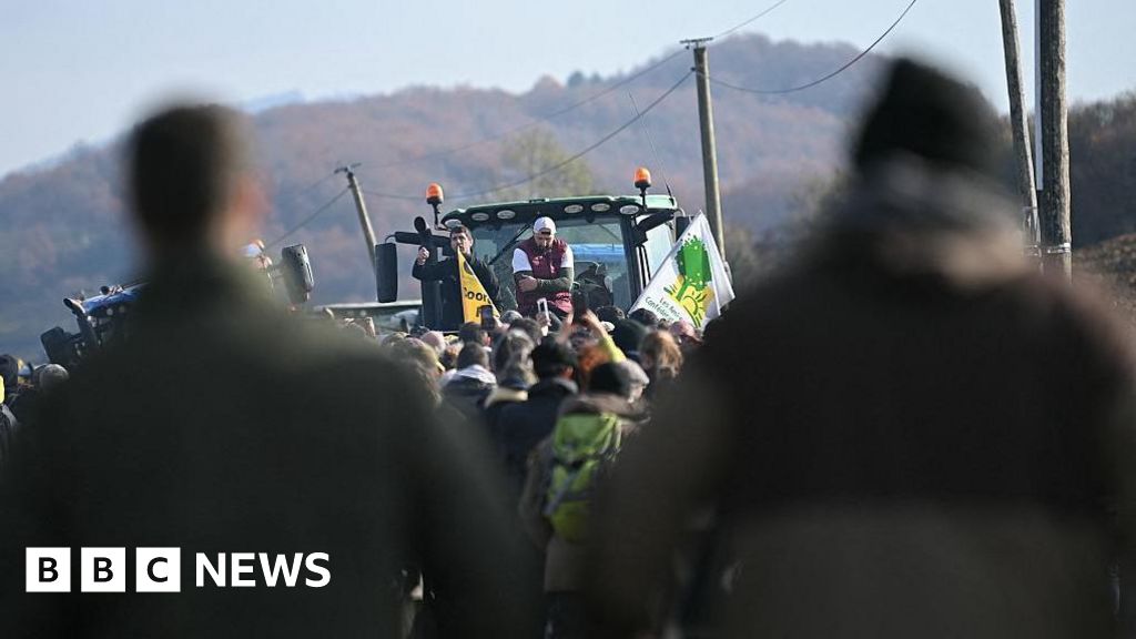 Farmers protest French blockades over cattle cull crackdown
