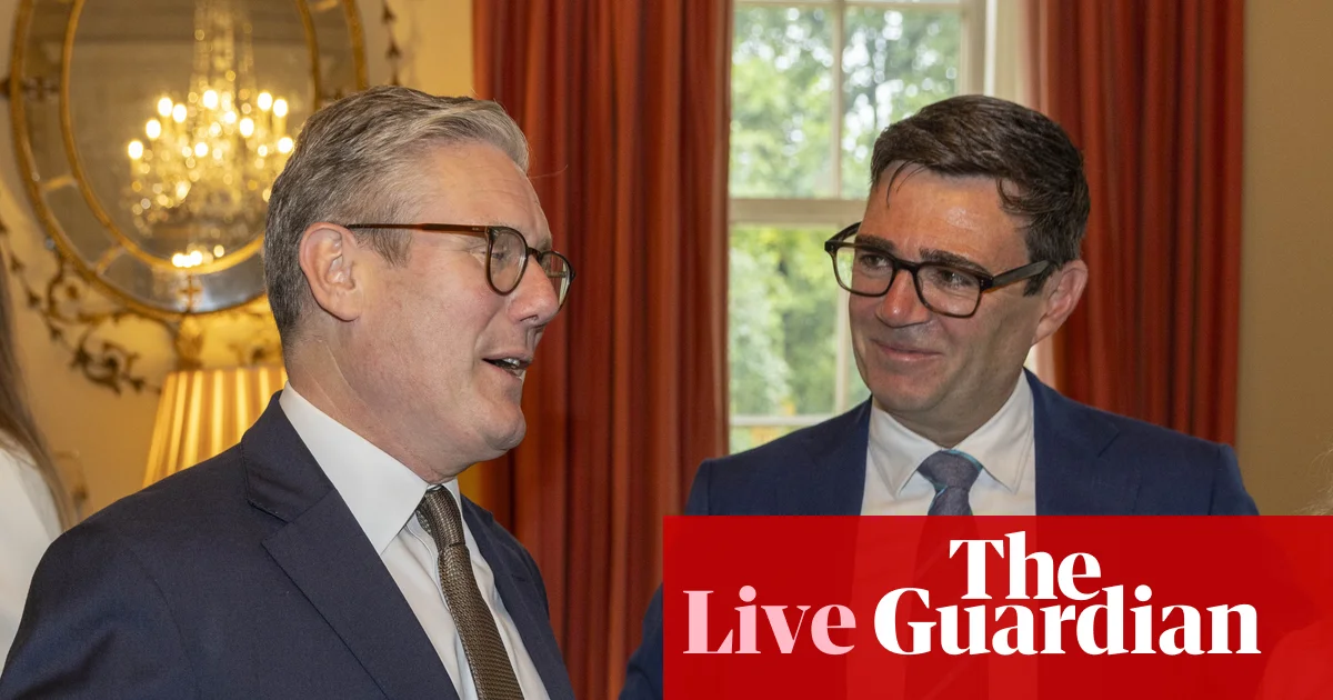 Starmer Stands Firm, Blocks Burnham's Byelection Bid – UK Politics Live