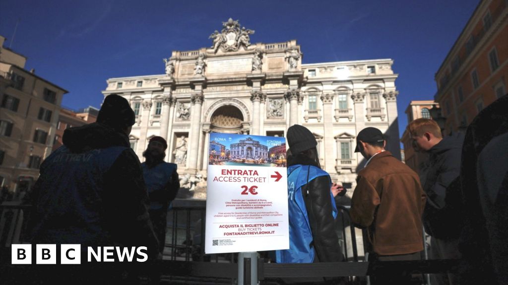 Rome hits visitors with Trevi Fountain fee: pay up or miss the magic
