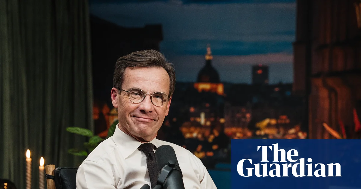 Can the Swedish PM’s new podcast turn the tide in this year’s election? | Sweden