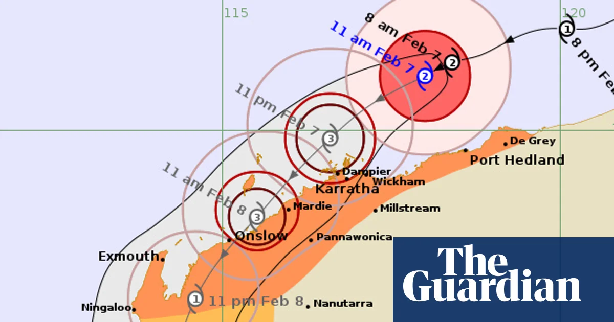 Cyclone Mitchell Strengthens: WA’s North-West on Alert for Heavy Winds and Flooding