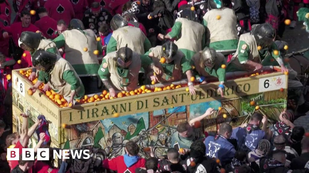 Italian town faces fierce street clash, echoing the fight for tradition