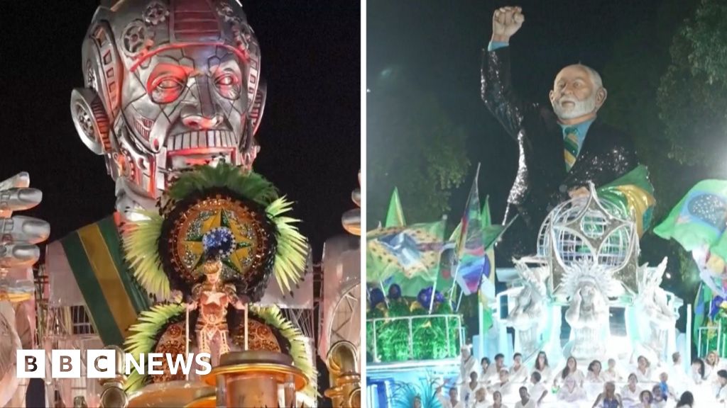 Massive robot tribute to Lula fails to impress at Carnival showdown