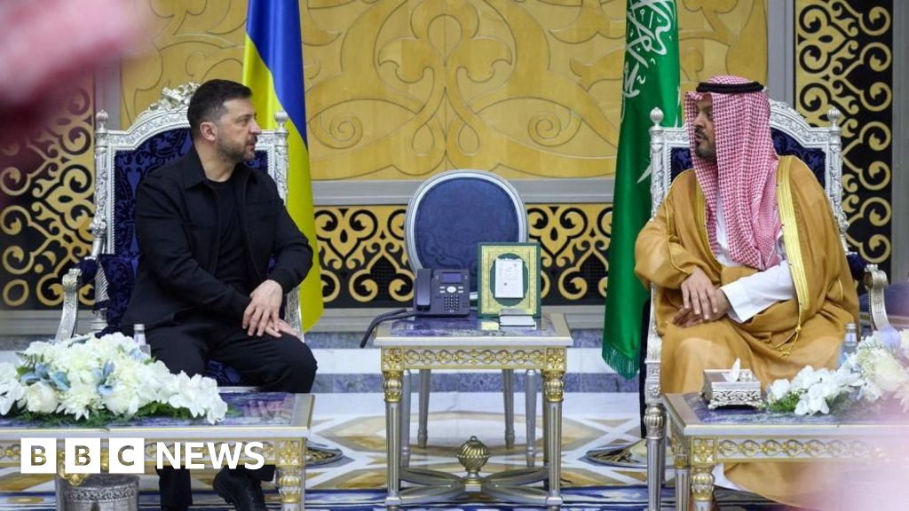 Zelensky heads to Saudi Arabia after pitching Ukraine’s drone tech