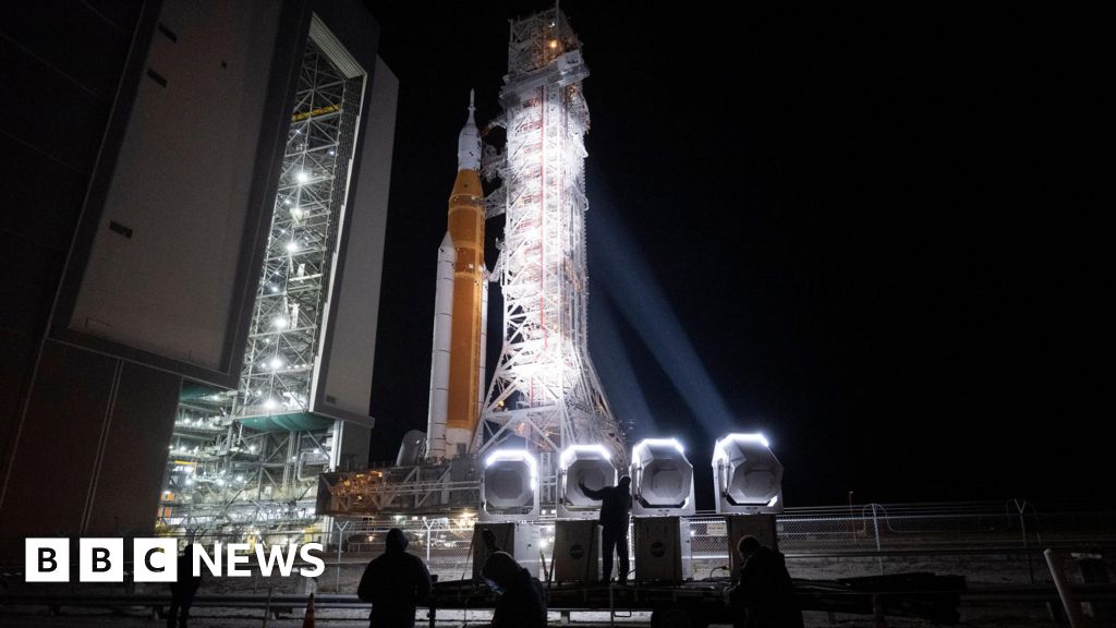 NASA's Artemis Moon Rocket Moves Back to Pad, Eyes April Launch