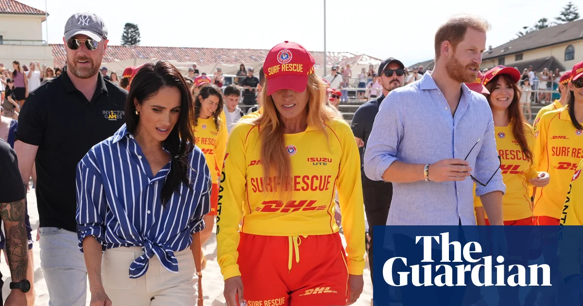 Prince Harry and Meghan stand with Bondi terror attack survivors