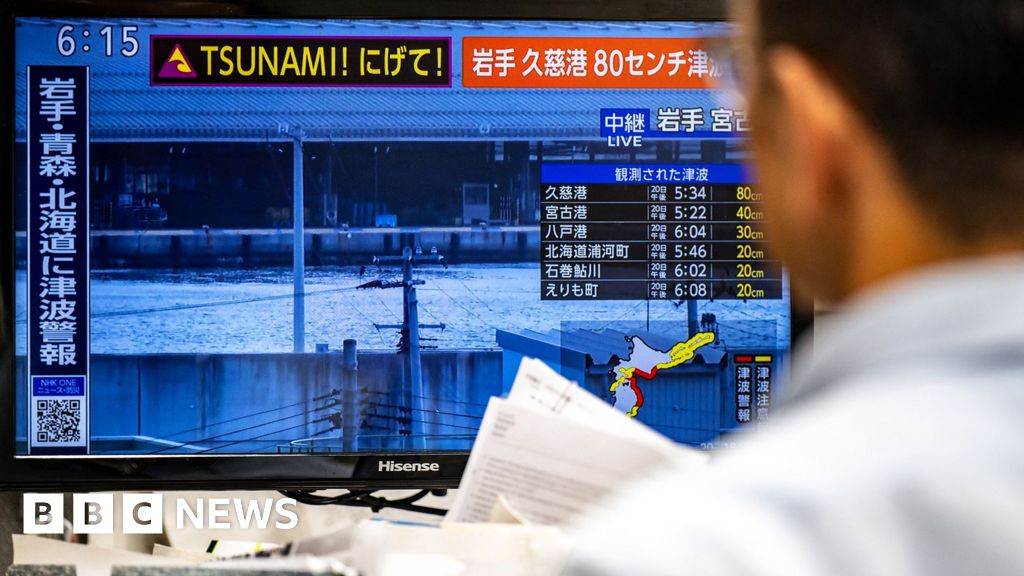 Japan on edge as second 'huge' quake Threatens After Tsunami Warning Lifted