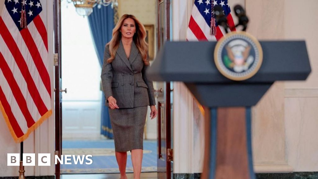 Melania Trump’s Speech Resurrects Epstein Scandal in Spotlight