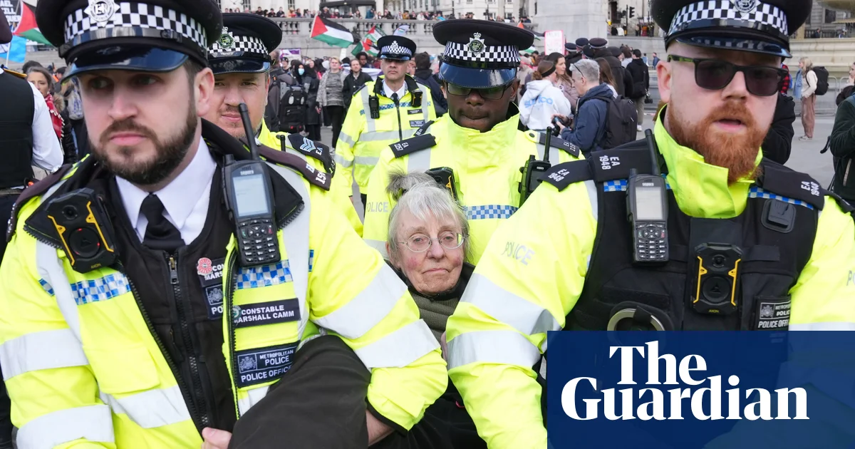 Over 90 Protesters Arrested at London Palestine Action Rally