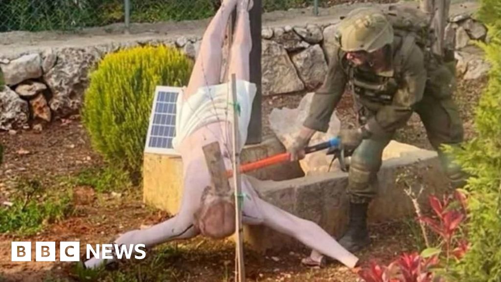 Israeli troops face scrutiny after damaging Jesus statue in Lebanon