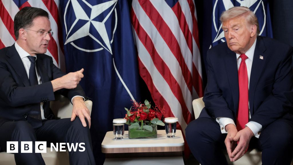 Trump slams NATO as alliance chief calls meeting 'very frank'