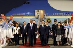 Trump Arrives in China Amid High-Stakes Geopolitical Tensions