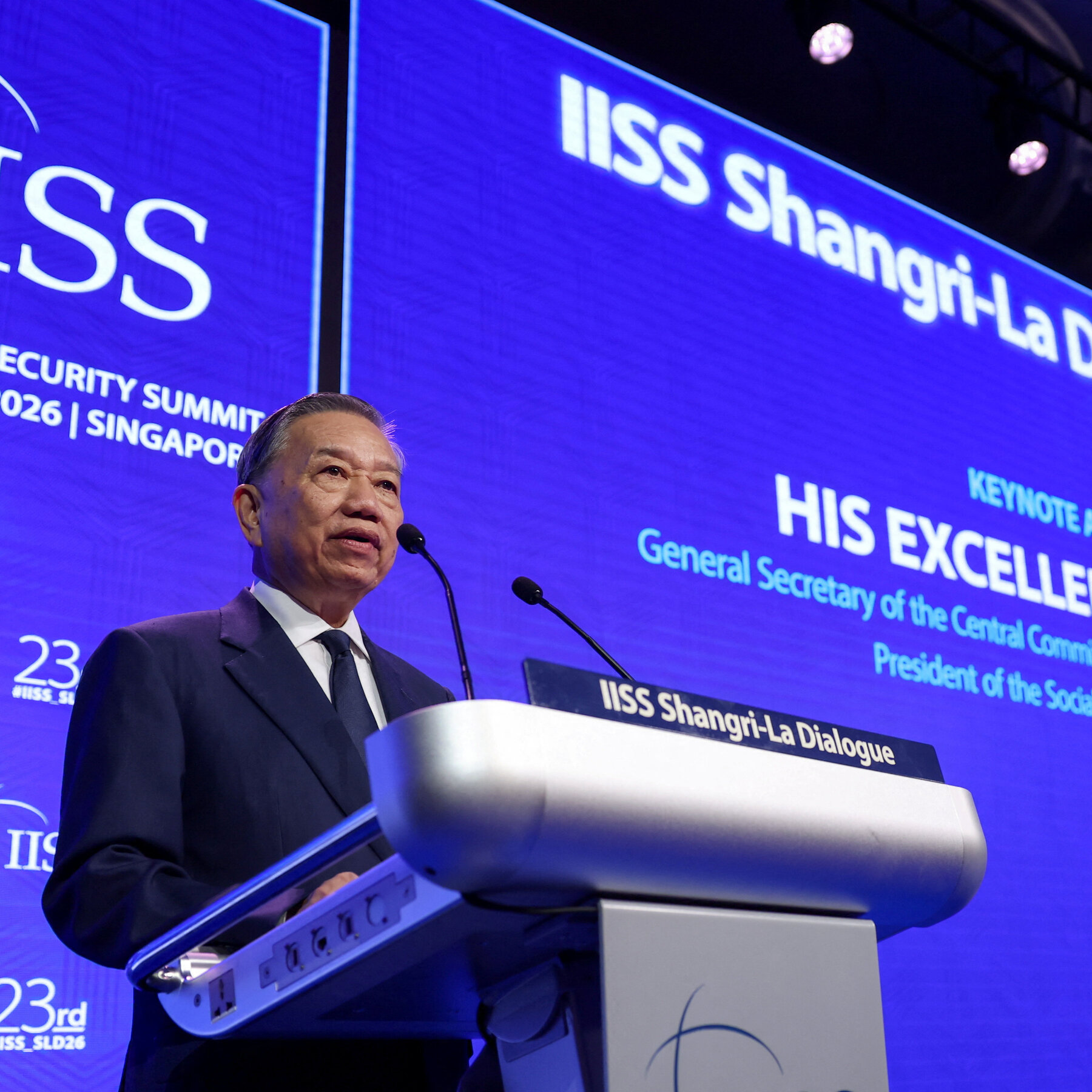 Vietnam's Leader Warns Asia of Escalating Superpower Conflict Risks