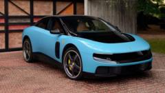 Ferrari's Electric Shift Stirs Market Unease as Shares Dip