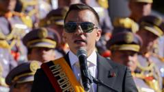 Ecuador Accused of Election Meddling in Colombia Amid Tariff Controversy