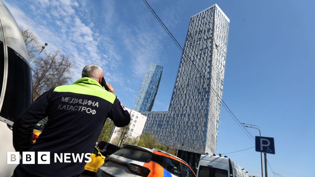 Ukrainian Drone Targets Luxury Moscow Tower Before Victory Day Festivities