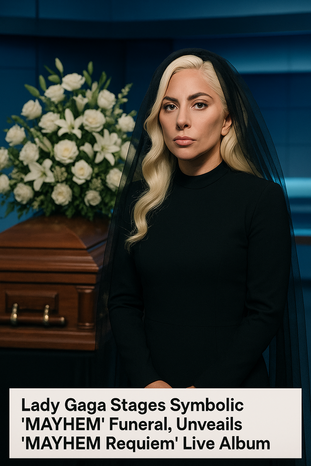 Lady Gaga Stages Symbolic 'MAYHEM' Funeral, Unveils 'MAYHEM Requiem' Live Album and Film