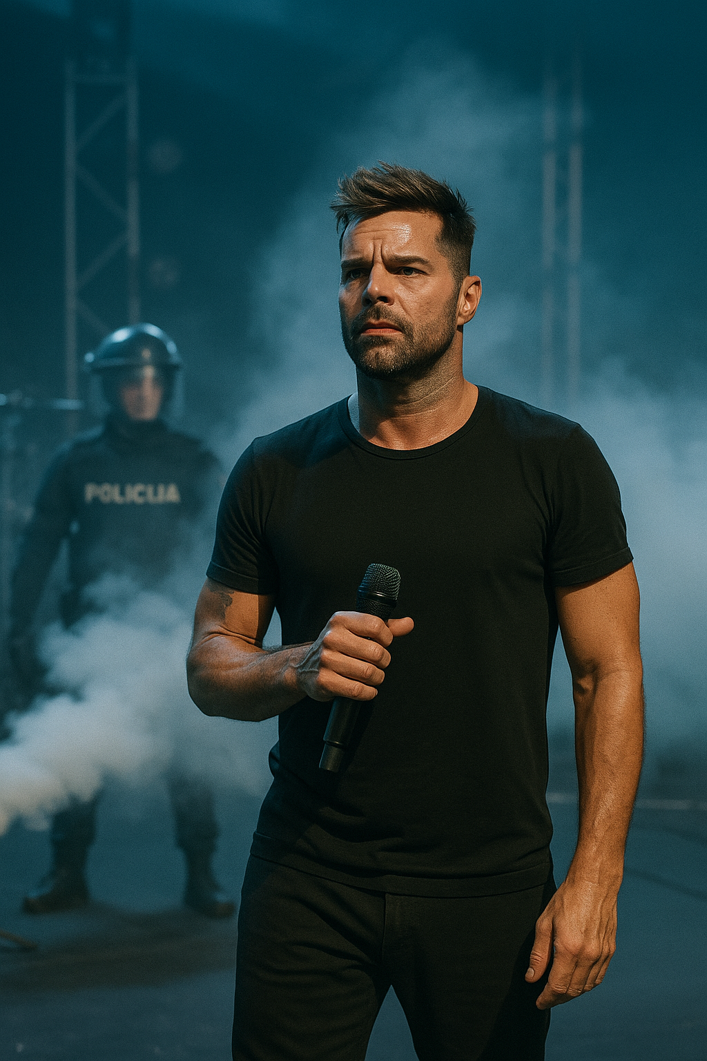 Ricky Martin Concert Interrupted by Tear Gas Incident in Montenegro